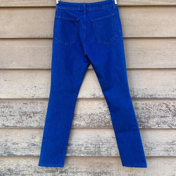 J Brand Bardot Womens 2-Way Stretch Denim Jeans Blue Slim Fit Mid-Rise Size 26 - Picture 3 of 13